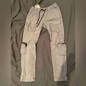 Light Grey Cargo Pants